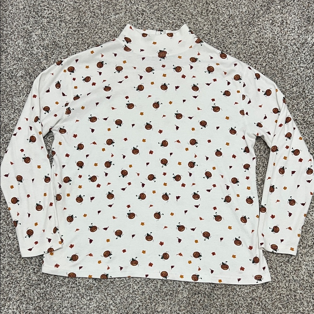 Fall Pumkin Turtleneck